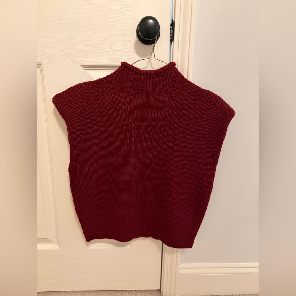 Bishop + Young Burgundy Sweater